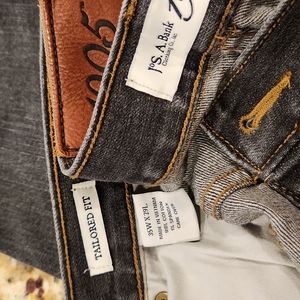 Mens jos a bank jeans size 35 29
